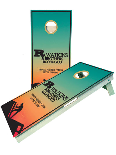 Personalized Cornhole Boards with Custom Logo or Design - Korvel