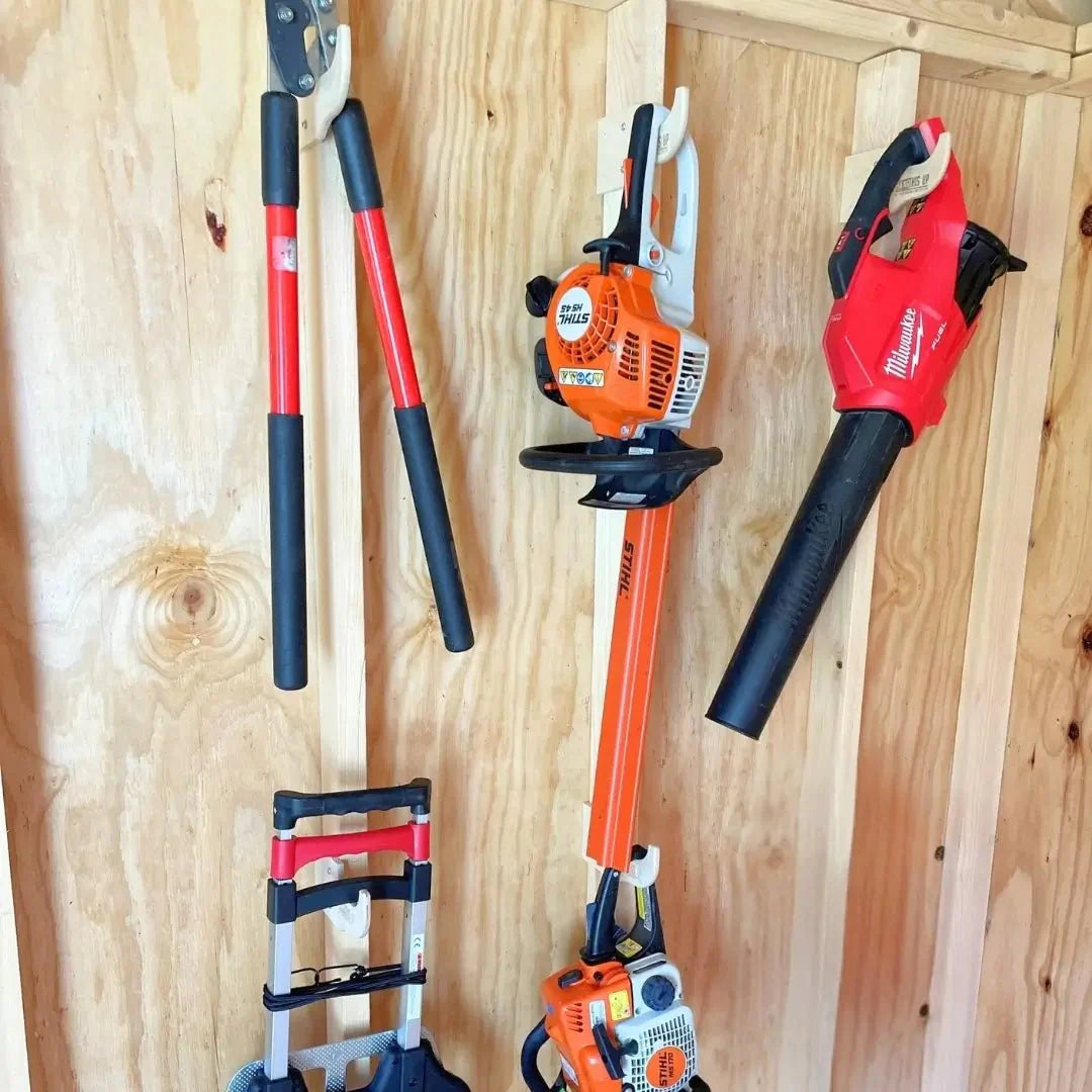 Kit de Organización Completo para Cobertizos para un Almacenamiento Eficiente