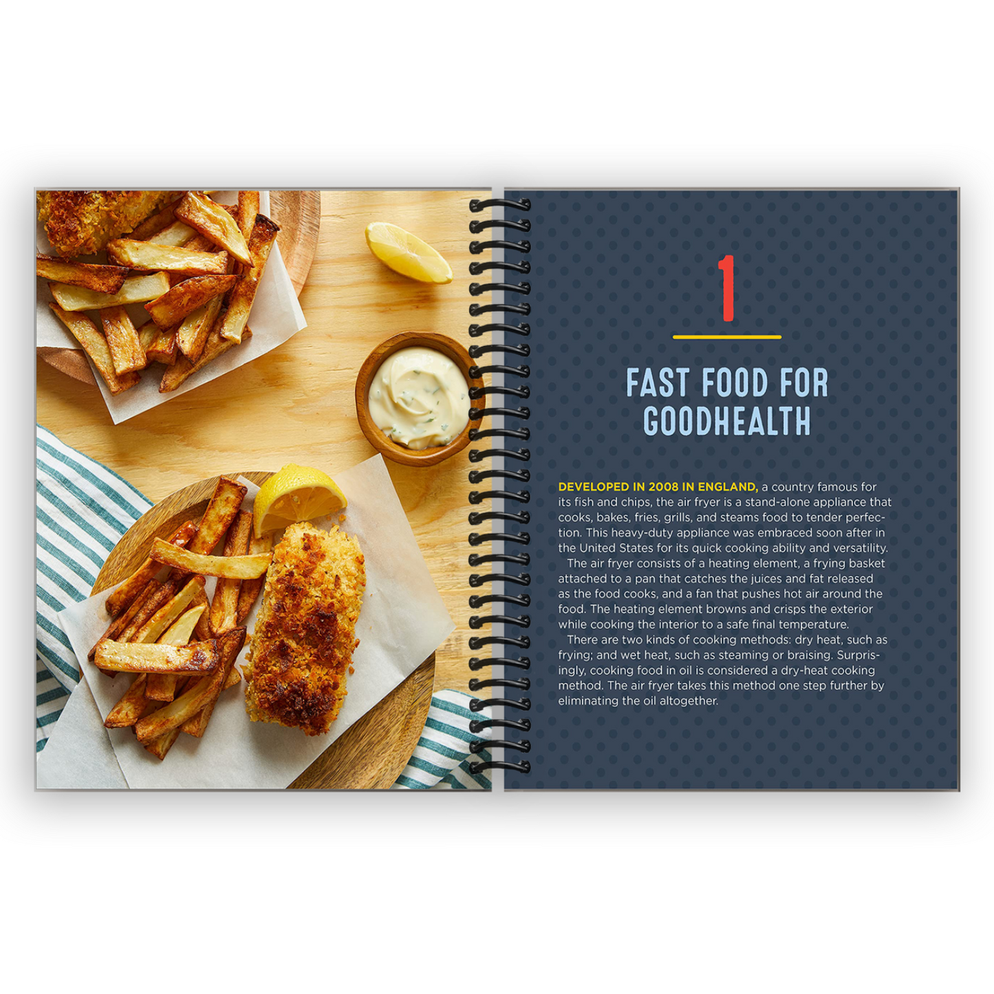 Ultimate Air Fryer Recipe Book: Simple & Delicious Meals for Every Occasion (Spiral Bound) - Korvel