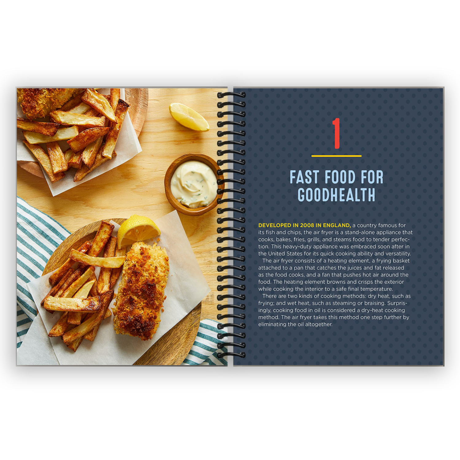 Ultimate Air Fryer Recipe Book: Simple & Delicious Meals for Every Occasion (Spiral Bound) - Korvel