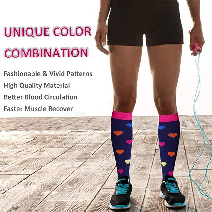 Premium Knee-High Compression Socks for Active Lifestyles
