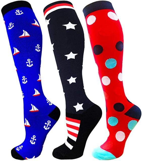 Premium Knee-High Compression Socks for Active Lifestyles