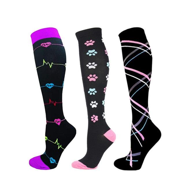 Premium Knee-High Compression Socks for Active Lifestyles