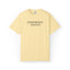 Confidence Maintained T-Shirt – Minimalist Typography Edition