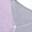 Contrast Button Up Long Sleeve Cardigan - Korvel