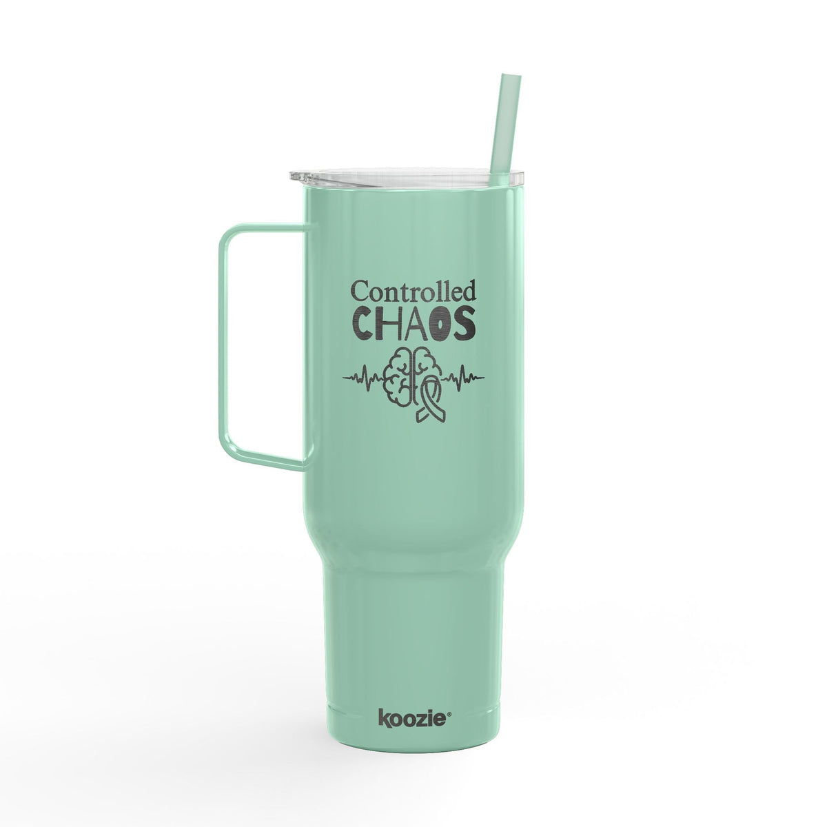 Controlled Chaos 40oz Tumbler – Neurostrong Insulated Travel Mug
