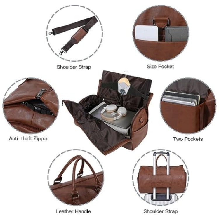 Bolsa de viaje portátil convertible para fitness y aventura