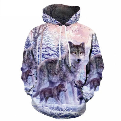 Sudaderas de 3D impresas a la moda para uso casual y fiestas