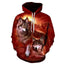 Sweatshirts 3D imprimés tendance pour un style décontracté et des soirées