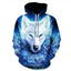 Sweatshirts 3D imprimés tendance pour un style décontracté et des soirées