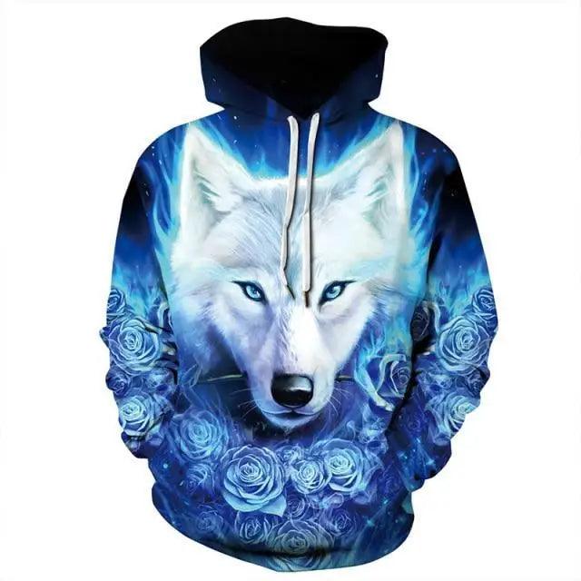 Sweatshirts 3D imprimés tendance pour un style décontracté et des soirées
