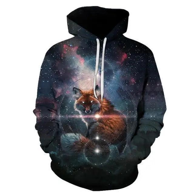 Sweatshirts 3D imprimés tendance pour un style décontracté et des soirées