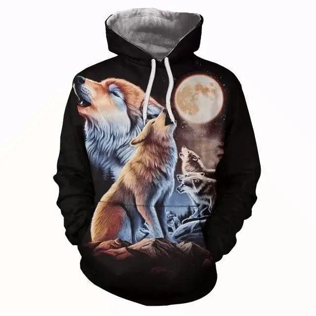 Sweatshirts 3D imprimés tendance pour un style décontracté et des soirées