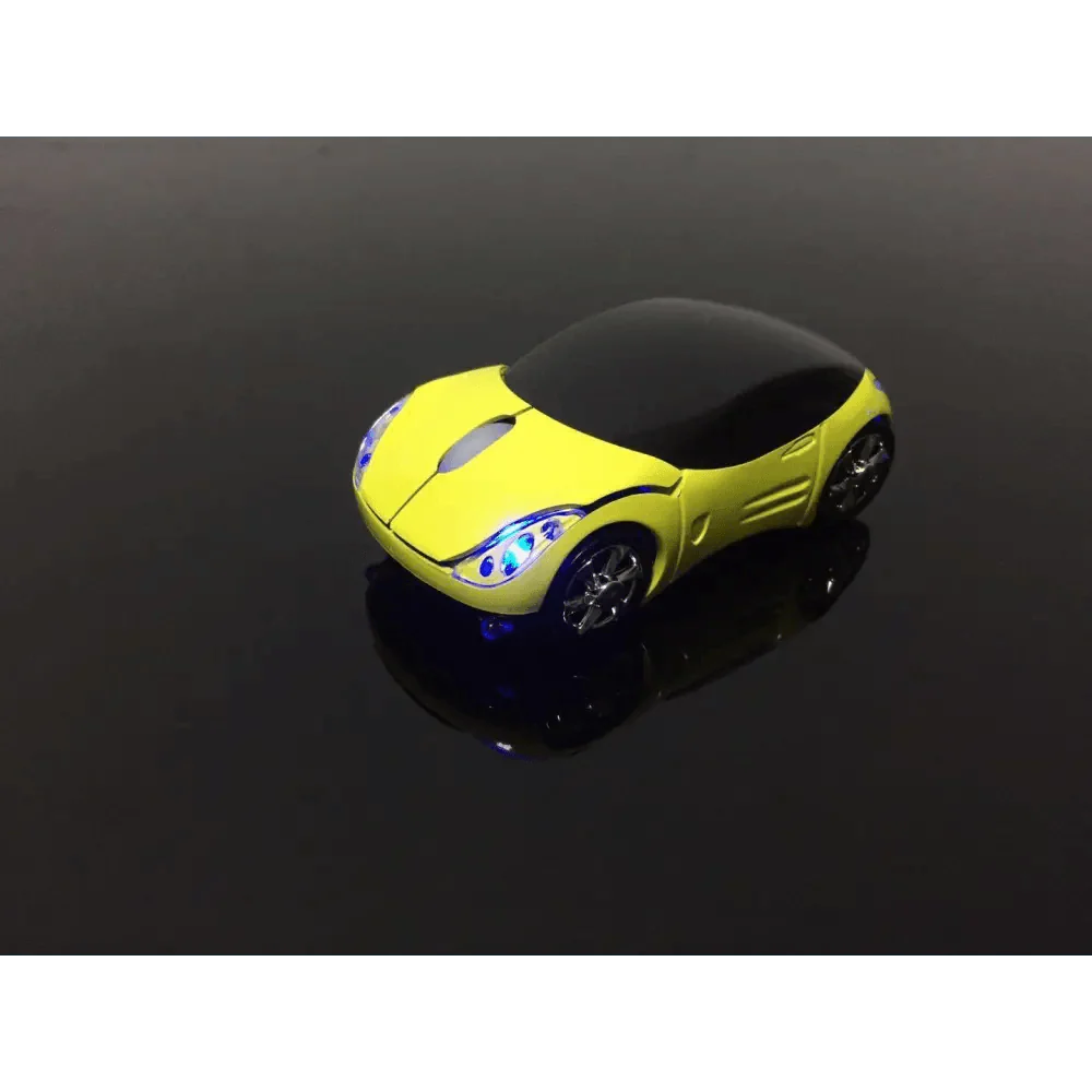 Sport Car Wireless Mouse - Ergonomic Optical Design