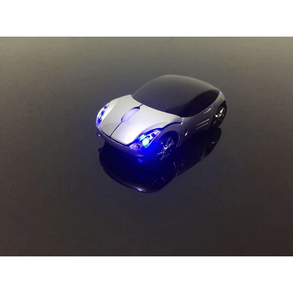 Sport Car Wireless Mouse - Ergonomic Optical Design