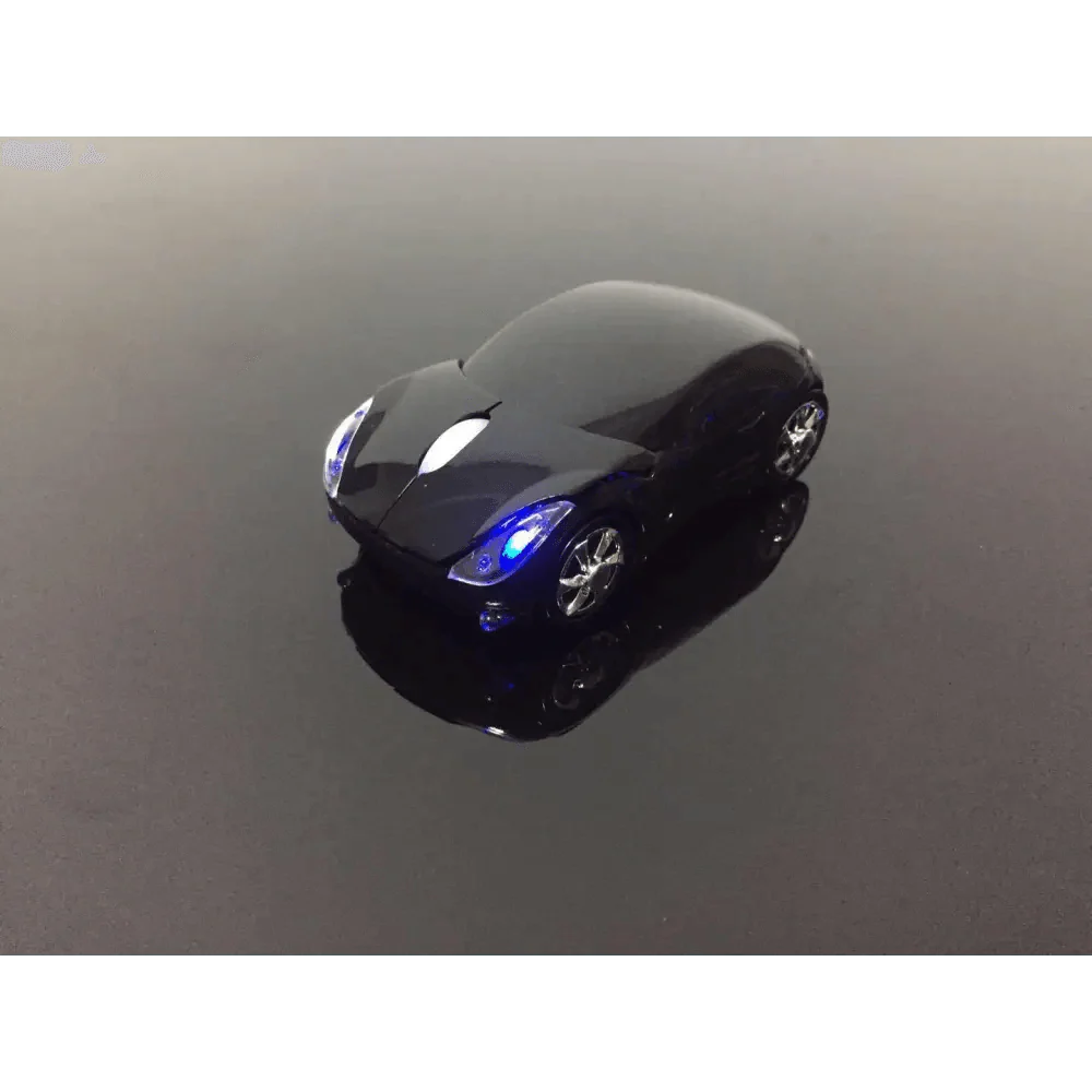 Sport Car Wireless Mouse - Ergonomic Optical Design