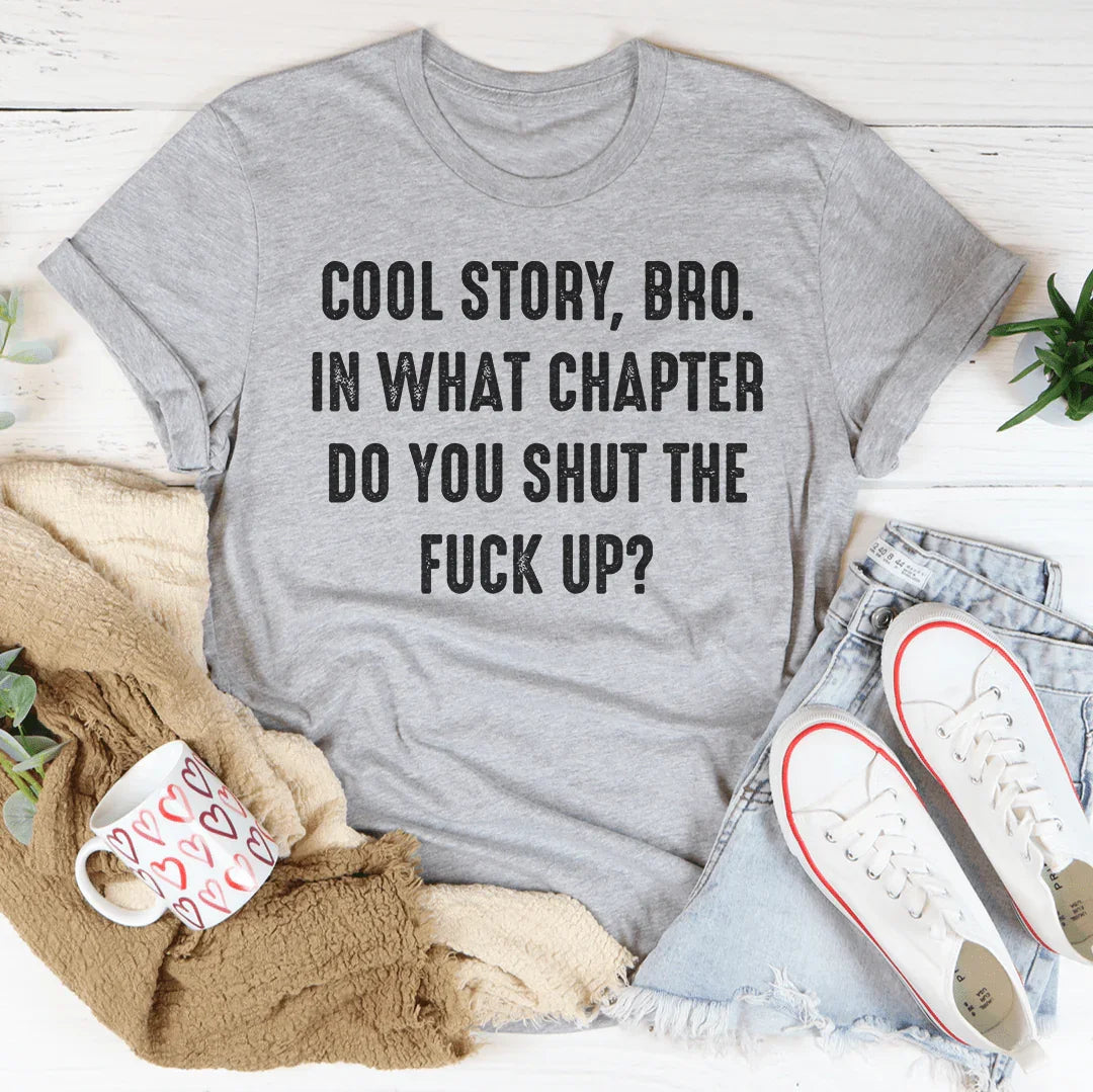Cool Story Tee - Camiseta de Confort Premium