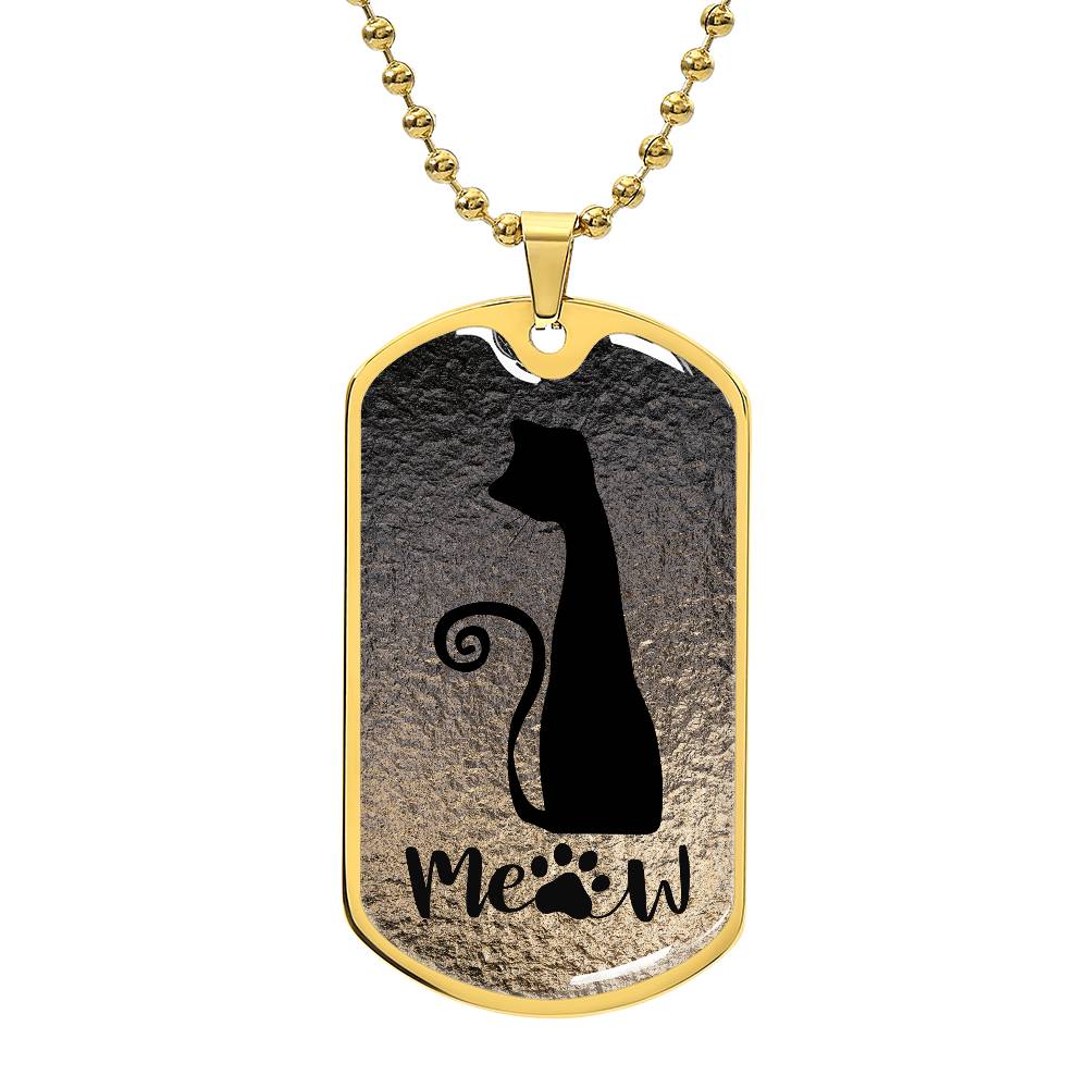 Collar de Gato de Cobre Elegante
