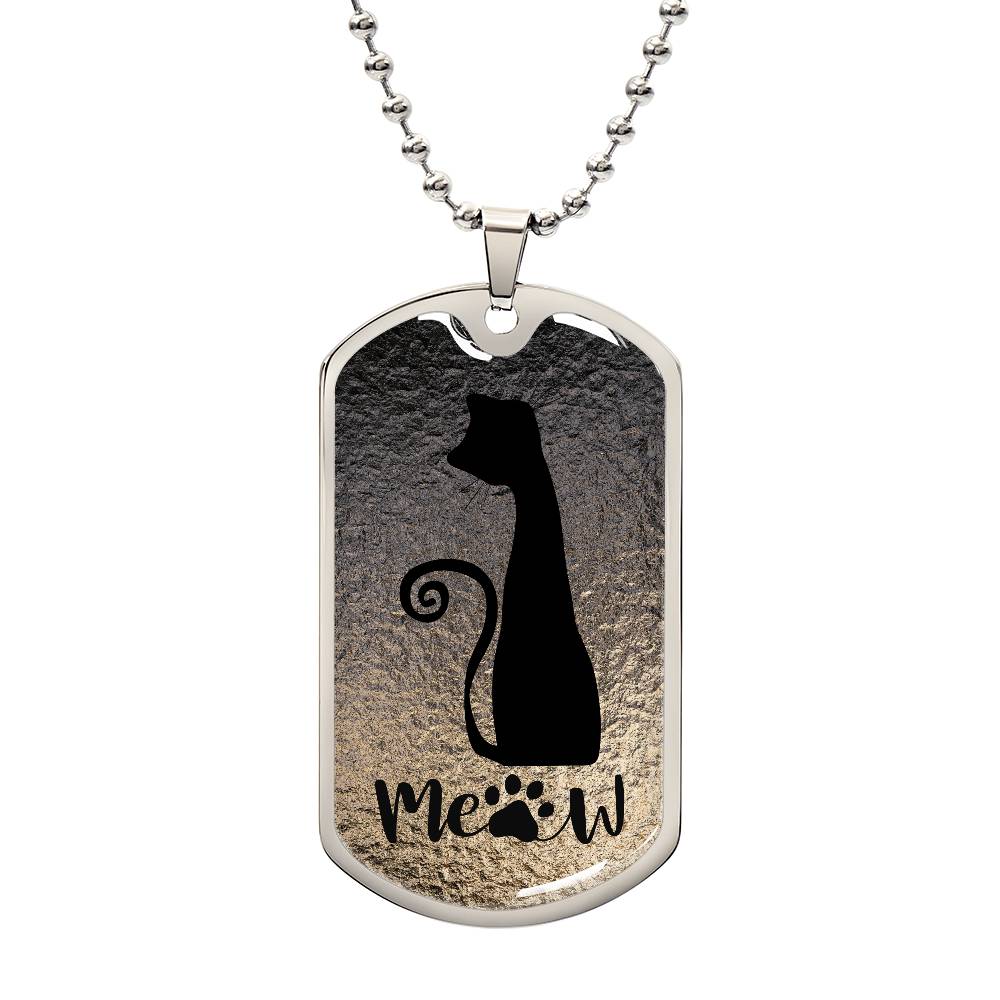 Collar de Gato de Cobre Elegante
