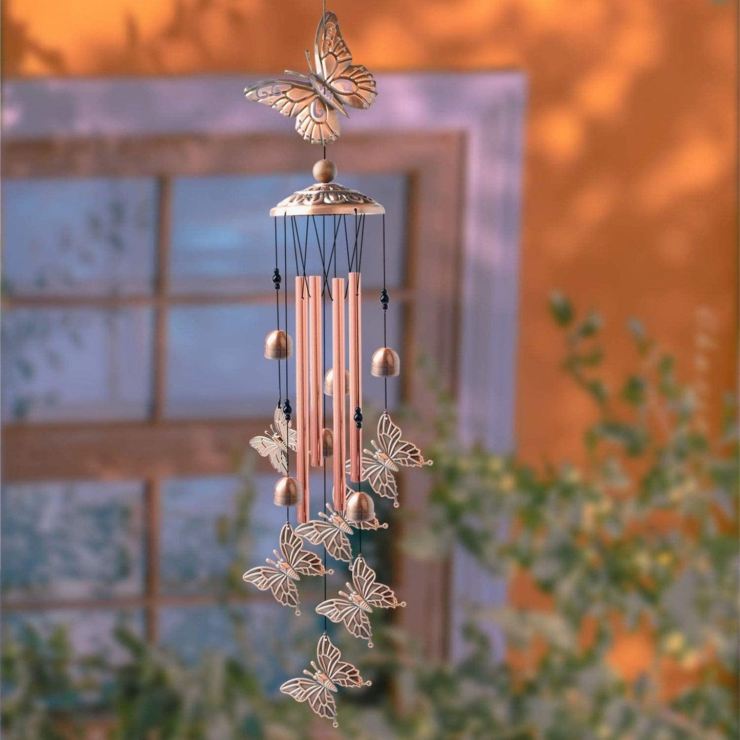 Premium Copper Wind Chimes for Garden Decor