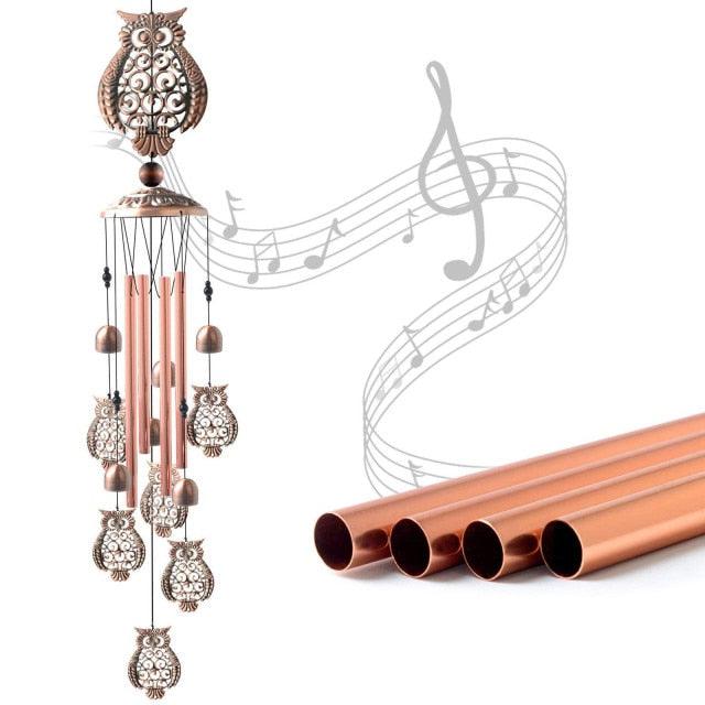 Premium Copper Wind Chimes for Garden Decor