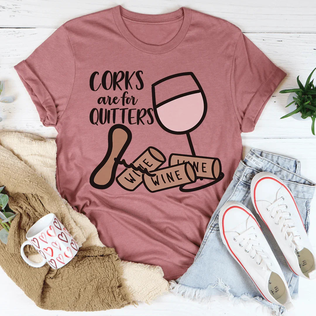Los corchos son para los que abandonan la camiseta