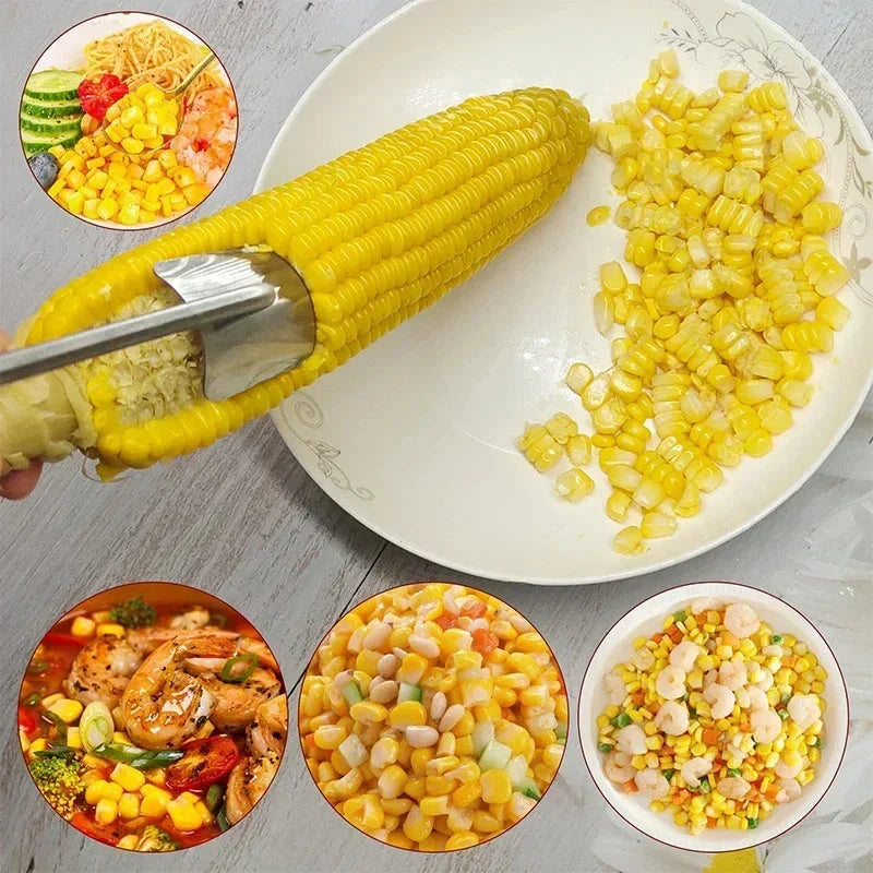 Premium Stainless Steel Corn Peeler