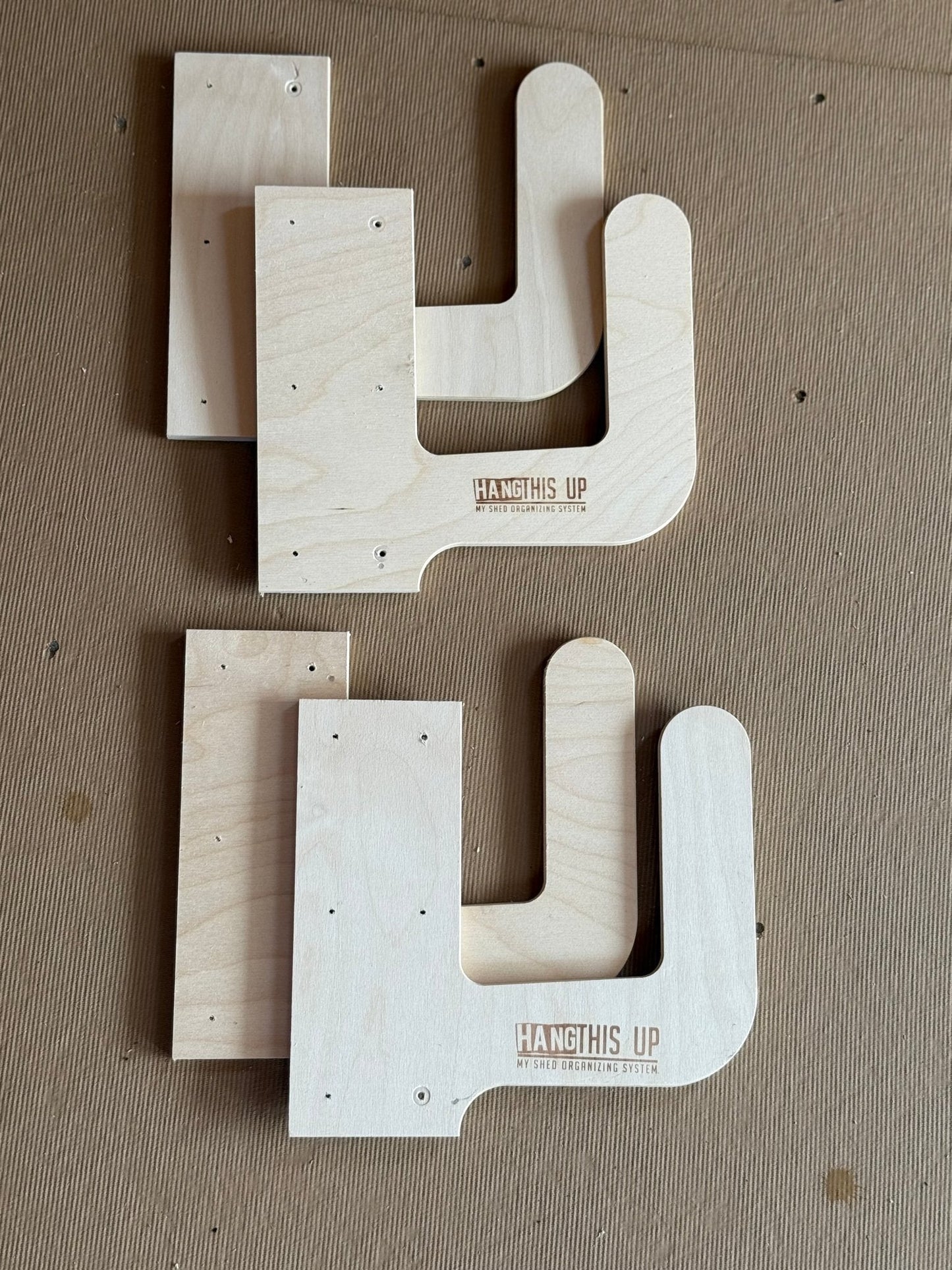 Soporte de Tablero de Cornhole Montado en la Pared