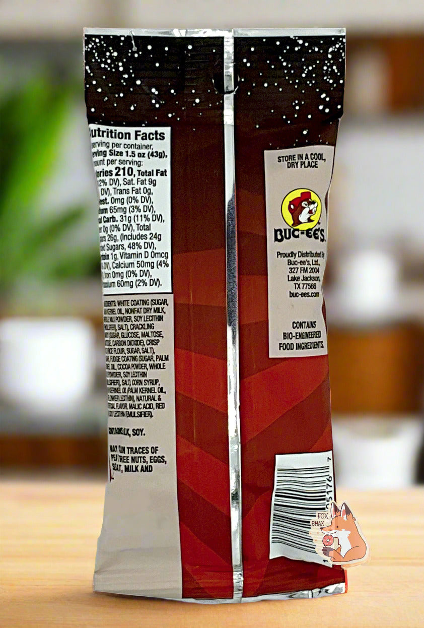 Sucettes cosmiques à la cerise cola de Buc-ee's