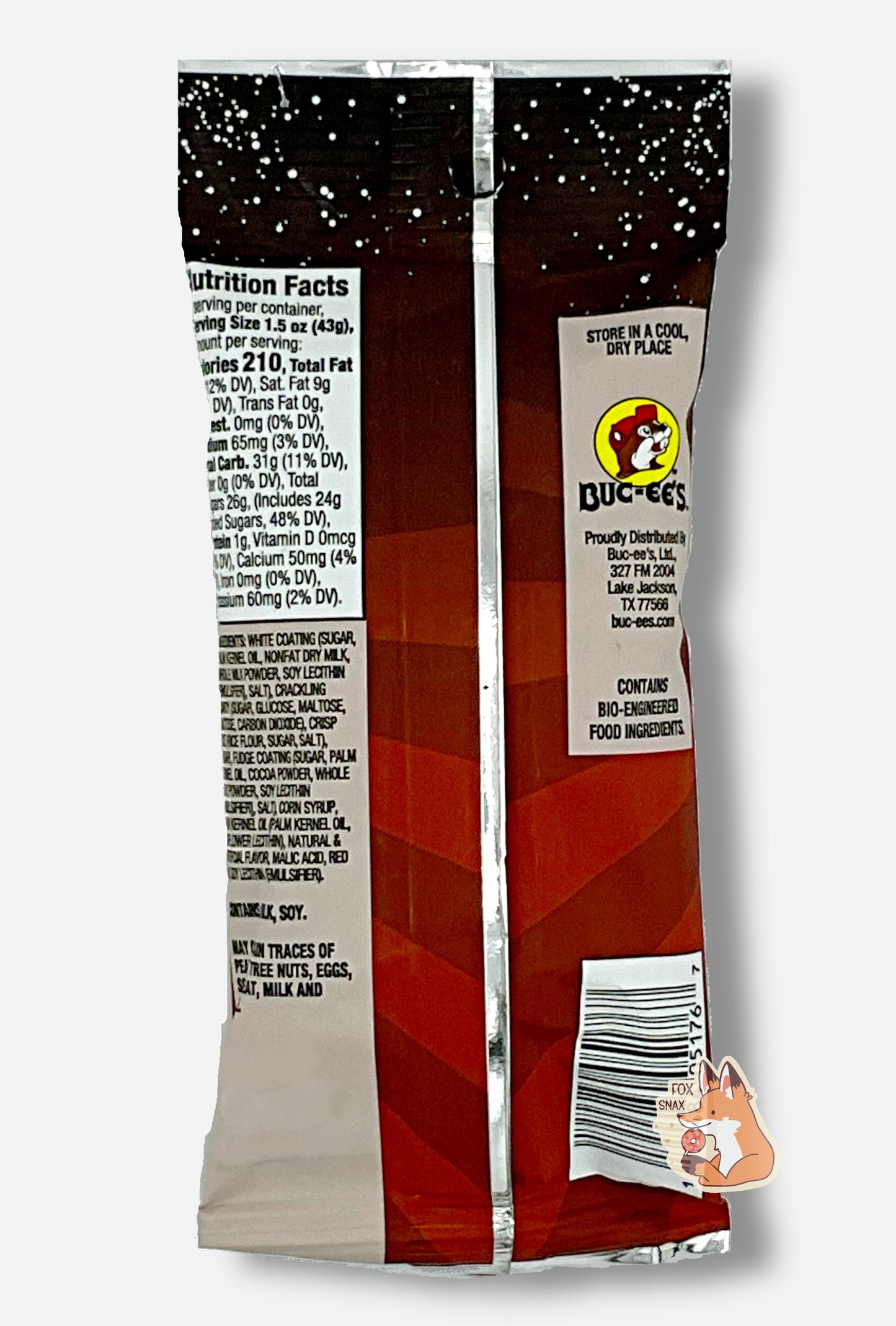 Sucettes cosmiques à la cerise cola de Buc-ee's