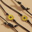 Bracelets en Corde de Coton Faits Main - Ensemble d'Amitié Ajustable