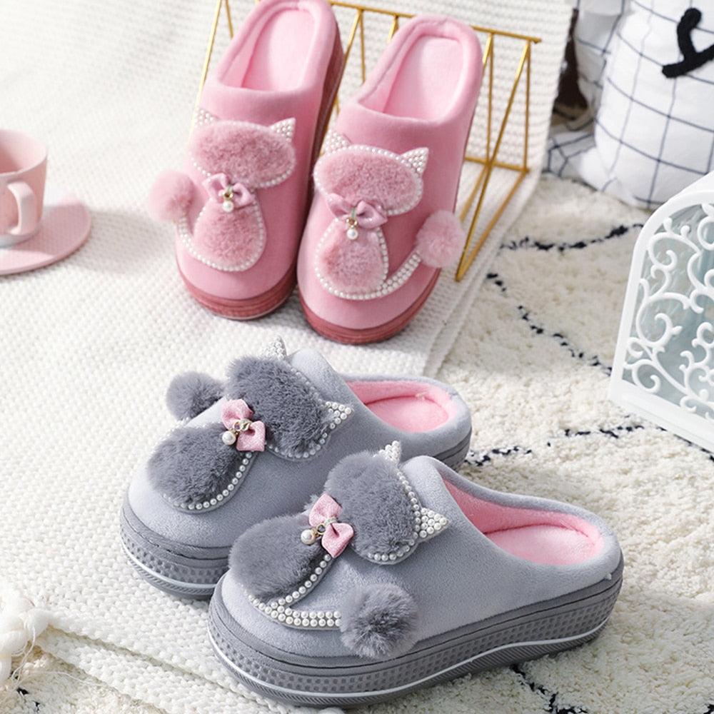 Cozy Cotton Women’s Slippers for Indoor Comfort