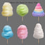 Cotton Candy Floss Sugar - Premium Flavoring for 44 Cones