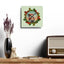 Country Autumn Kitty Acrylic Wall Clock