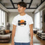 T-shirt graphique unisexe Country Cat