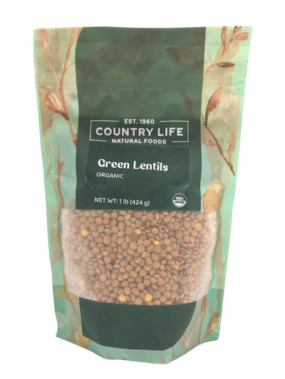 Organic Green Lentils – Hearty & Versatile | CLNF