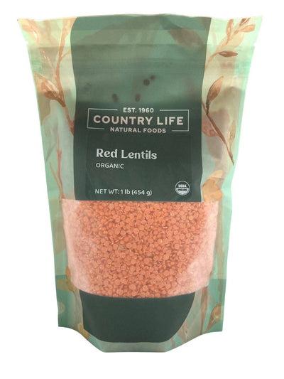 Organic Split Red Lentils - Nutritious & Versatile
