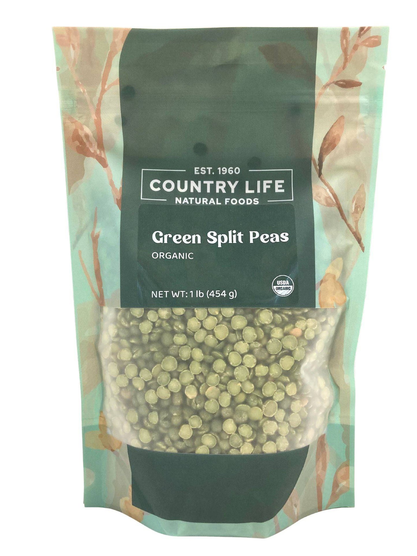 Organic Green Split Peas - Nutrient-Rich Legumes