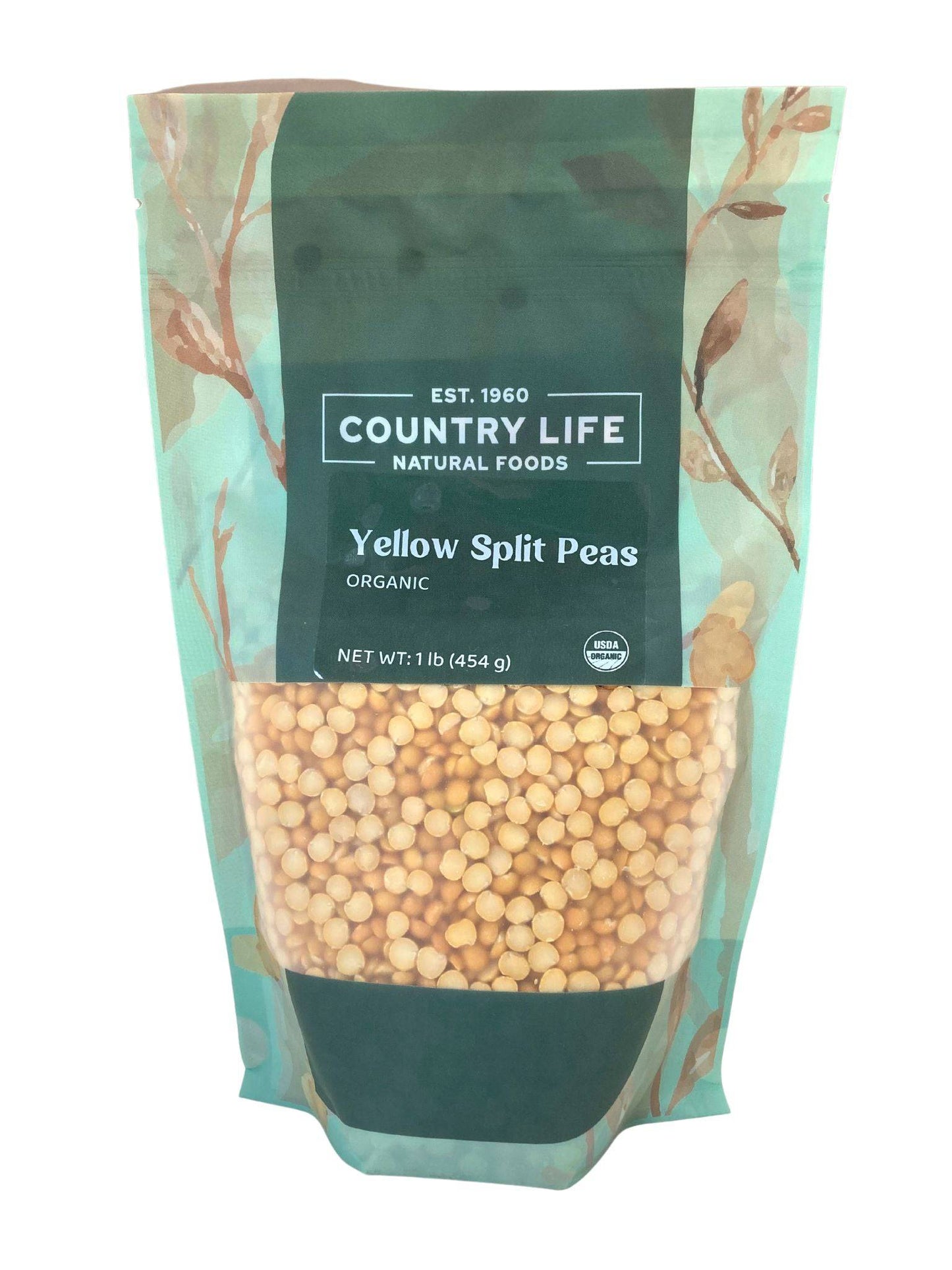 Organic Yellow Split Peas - Premium Quality