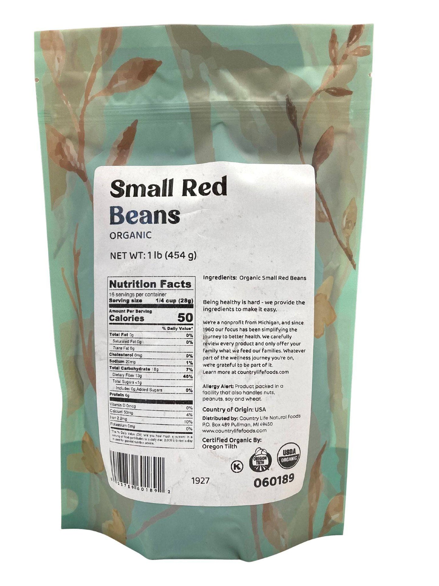 Organic Small Red Beans - Premium Quality