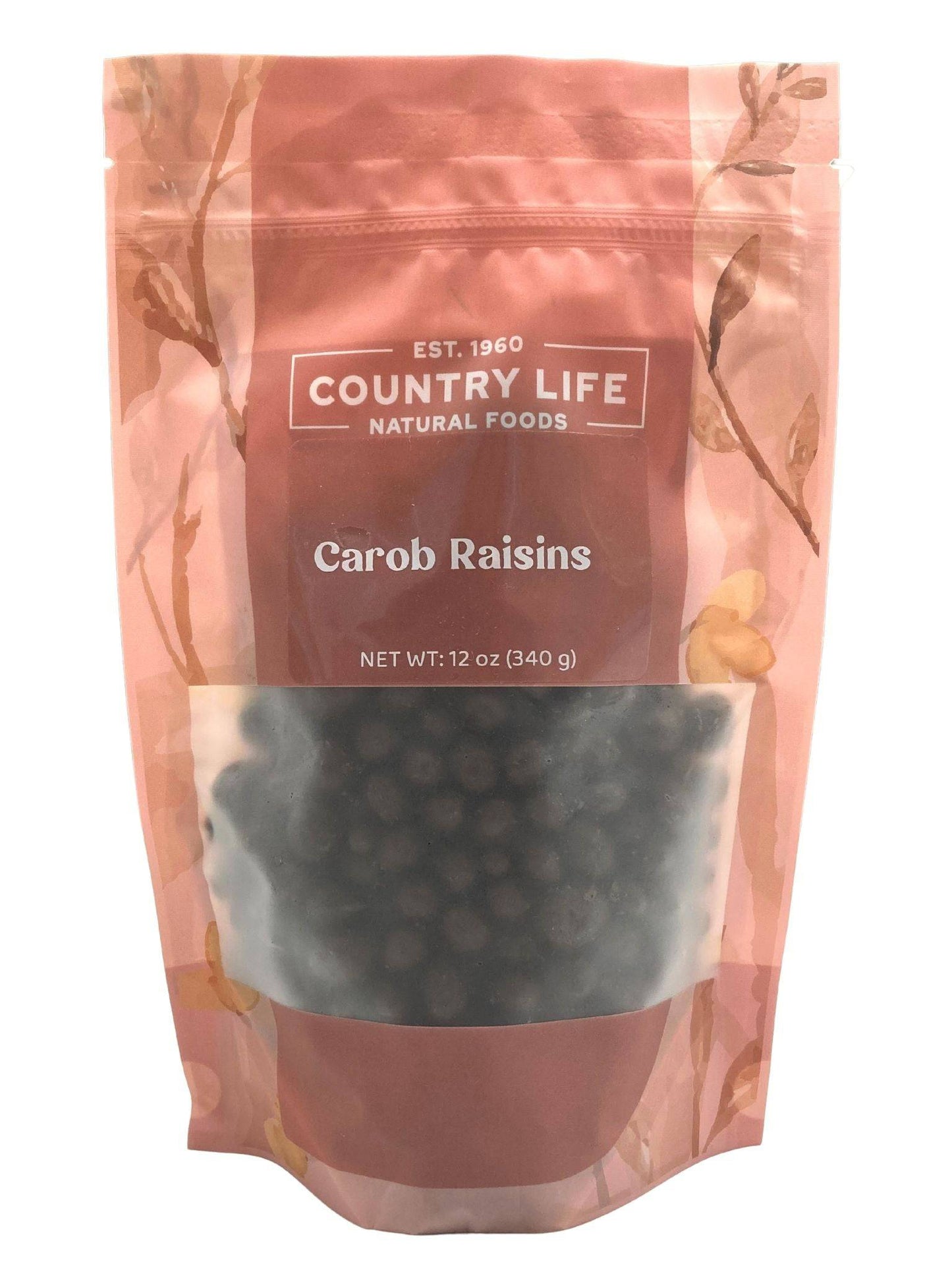 Raisins enrobés de caroube sucrée