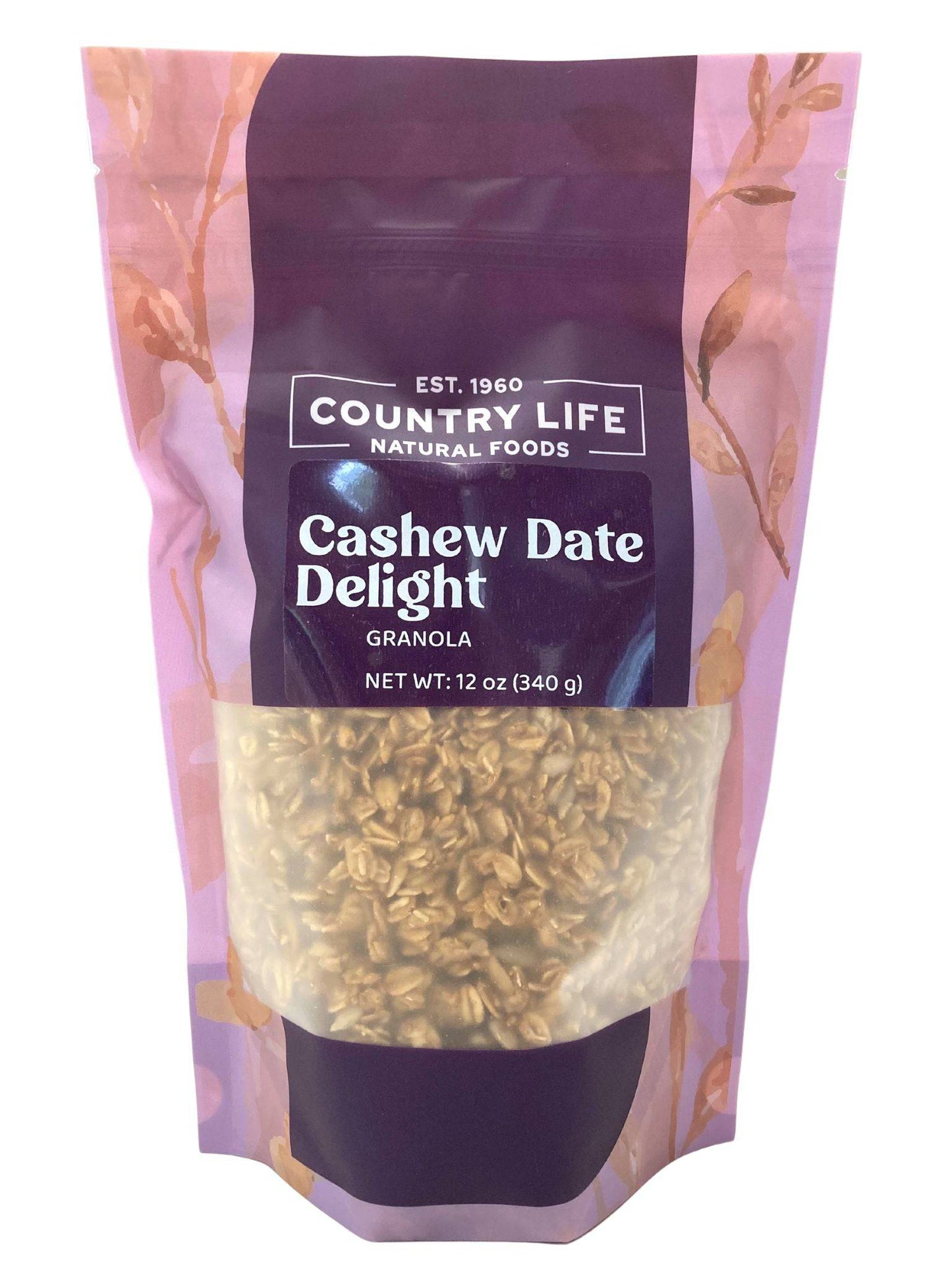 Granola aux noix de cajou et dattes cuit lentement