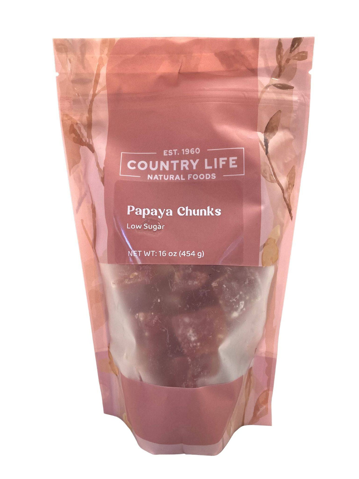 Premium Dried Papaya Chunks - Low Sugar Delight