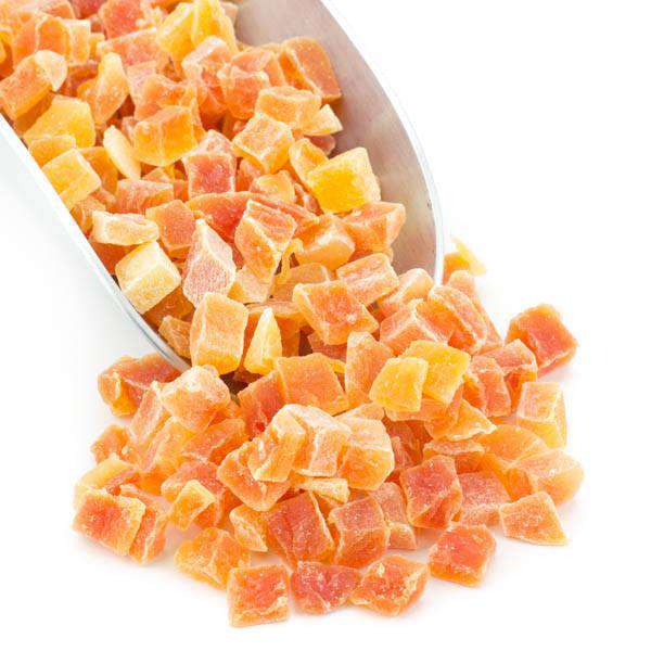 Premium Low Sugar Dried Papaya Dices