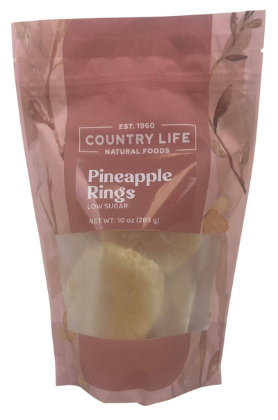 Low Sugar Dried Pineapple Rings - Tropical Delight
