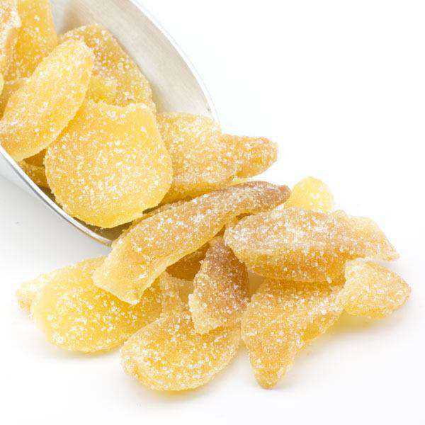 Tranches de gingembre confites premium