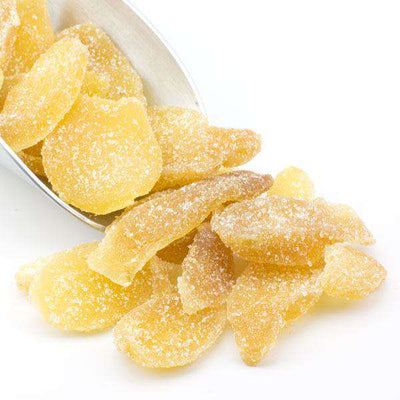 Tranches de gingembre confites premium