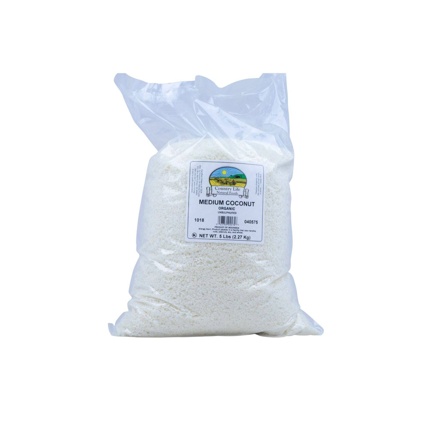 Organic Medium Coconut – Unsweetened & Unsulphured (8 oz, 5 lb, 25 lb)