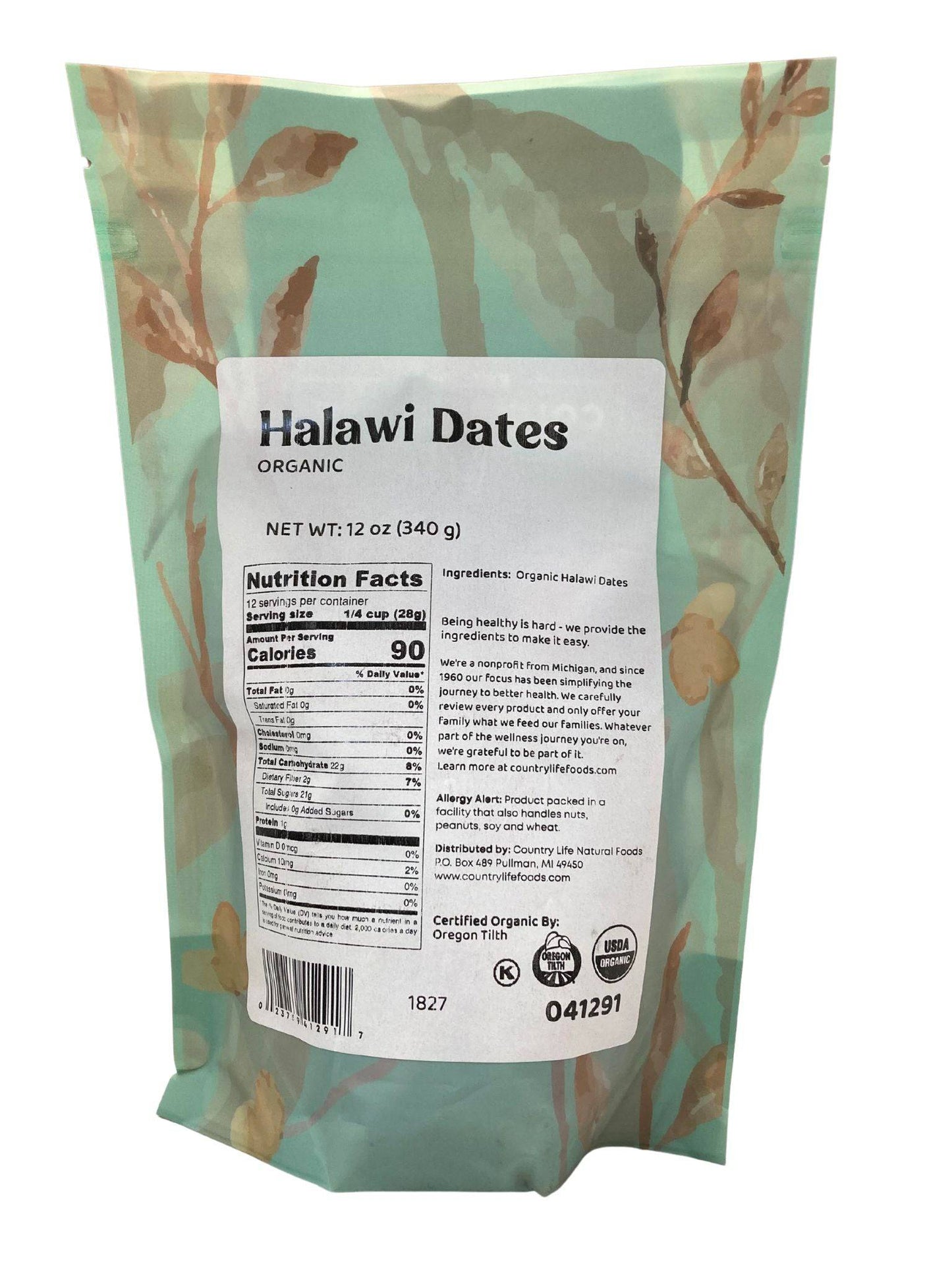 Organic Halawi Dates - Whole & Delicious