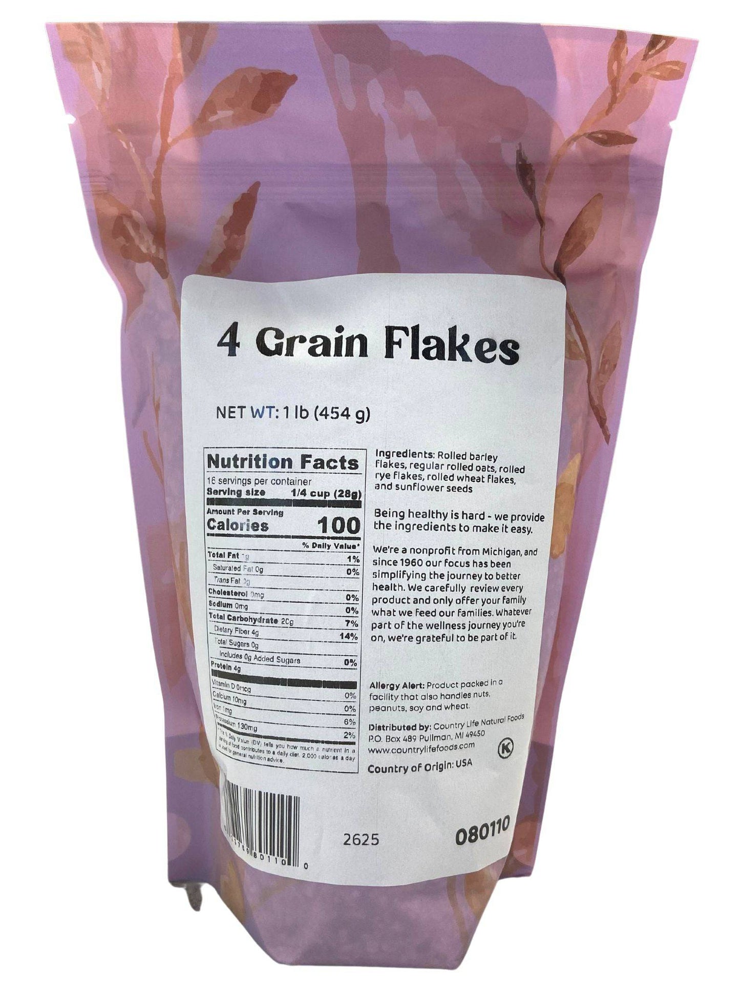 Premium 4-Grain Flakes for a Wholesome Start